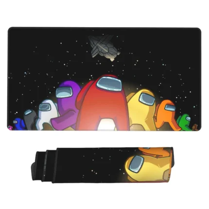 This Among Us mouse pad is a fun gaming desk mat, perfect for kids’ rooms, otaku setups, or gaming desks. A playful gift for fans of the Impostor game.