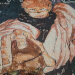 JJK Ryomen Sukuna Anime Woven Tapestry Throw Blanket – Dark Fantasy Wall Art, Room & Home Decor - Image 7