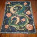 DB Shenron Anime Woven Tapestry Throw Blanket – Mystical Wall Art, Room & Home Decor, Perfect Gift - Image 6