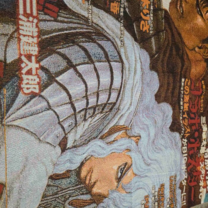 Berserk Manga Cover Anime Woven Tapestry Throw Blanket – Iconic Wall Rug, Cozy Home Decor & Collectible Gift - Image 7