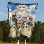 FT Woven Tapestry Throw Blanket – Cozy Throw, Room & Home Decor, Stylish Accent - Image 4