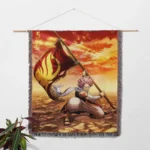 FT Woven Tapestry Throw Blanket – Stylish Wall Rug, Room & Home Decor, Collectible Gift - Image 2