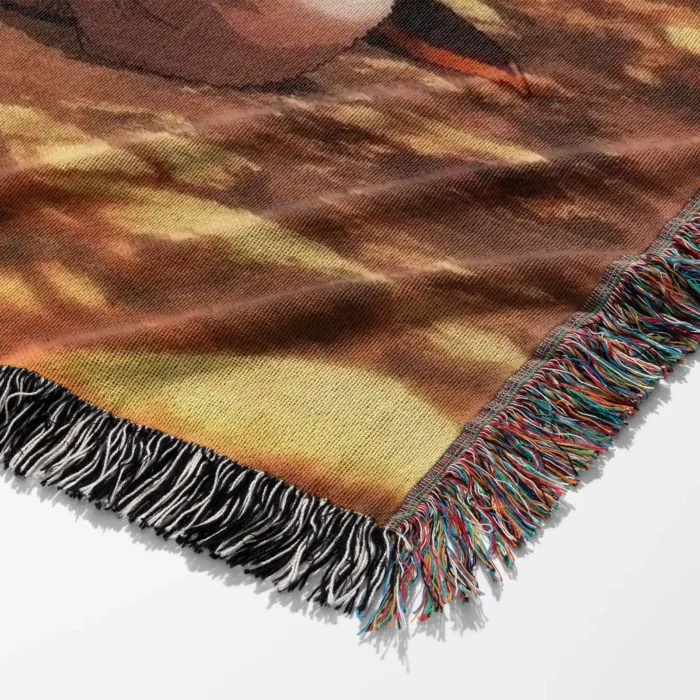 FT Woven Tapestry Throw Blanket – Stylish Wall Rug, Room & Home Decor, Collectible Gift - Image 6