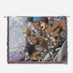 AOT Woven Tapestry Throw Blanket – Epic Wall Art, Home & Room Decor, Perfect Gift for Fans - Image 2