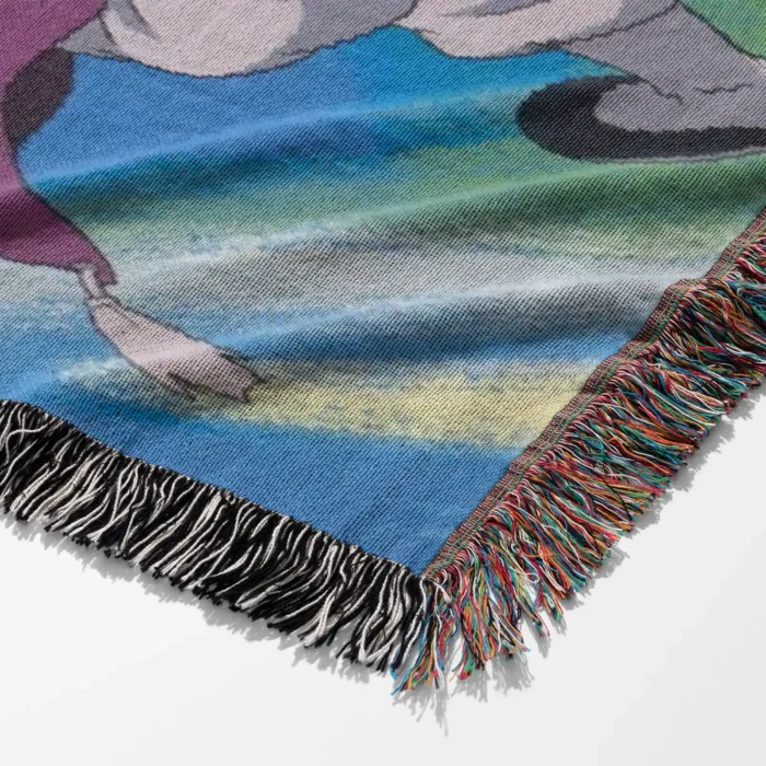 FA Woven Tapestry Throw Blanket – Steampunk Wall Art, Room & Home Decor, Collectible Gift - Image 6