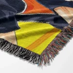 Haikyuu Nekoma Woven Tapestry Throw Blanket – Sports Wall Art, Room & Home Decor, Perfect Gift - Image 6
