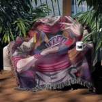 HxH Hisoka Woven Tapestry Throw Blanket – Bold Wall Art, Room & Home Decor, Unique Home Accent - Image 3