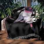 HxH Hisoka Woven Tapestry Throw Blanket – Wall Art, Room & Home Decor, Perfect Collector Gift - Image 3