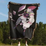 HxH Hisoka Woven Tapestry Throw Blanket – Wall Art, Room & Home Decor, Perfect Collector Gift - Image 4