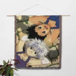 HxH Woven Tapestry Throw Blanket – Iconic Throw, Room & Home Decor, Perfect Gift - Image 2