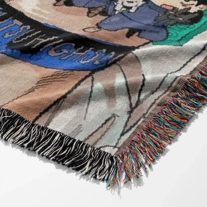 JJK Yuta Okkotsu Woven Tapestry Throw Blanket – Modern Wall Rug, Room & Home Decor, Collectible Gift - Image 6