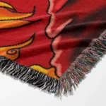 JJK Sukuna Woven Tapestry Throw Blanket – Bold Wall Hanging, Room & Home Decor, Collectible Gift - Image 6