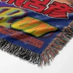 JoJo Johnny Joestar Adventure Woven Tapestry Throw Blanket – Iconic Wall Art, Room & Home Decor - Image 6