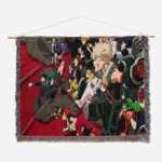 MHA Woven Tapestry Throw Blanket – Popular Wall Art, Room & Home Decor, Cozy Throw - Image 2
