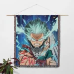 MHA Woven Tapestry Throw Blanket – Wall Art, Room & Home Decor, Collectible Anime Accent - Image 2