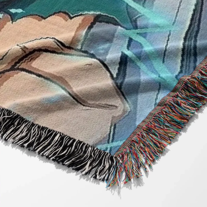 MHA Woven Tapestry Throw Blanket – Wall Art, Room & Home Decor, Collectible Anime Accent - Image 6