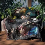MHA Woven Tapestry Throw Blanket – Vibrant Room Decor, Wall Hanging & Home Accent - Image 4