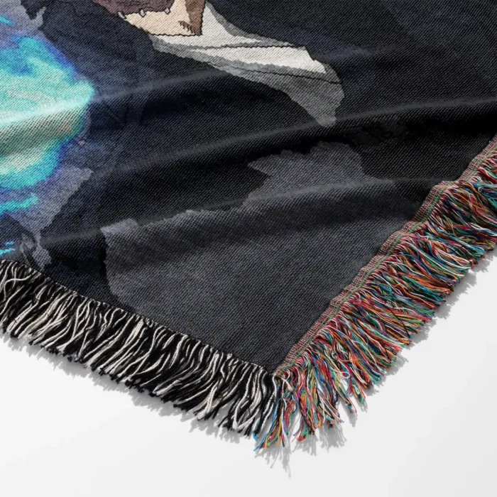 MHA Woven Tapestry Throw Blanket – Vibrant Room Decor, Wall Hanging & Home Accent - Image 6