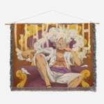 OP Gear 5 Woven Tapestry Throw Blanket – Epic Wall Art, Room & Home Decor, Collectible Throw - Image 2
