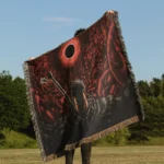 Berserk Woven Tapestry Throw Blanket – Unique Wall Rug, Picnic Mat & Home Decor, Ideal Gift - Image 3