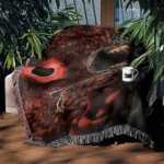 Berserk Woven Tapestry Throw Blanket – Unique Wall Rug, Picnic Mat & Home Decor, Ideal Gift - Image 4