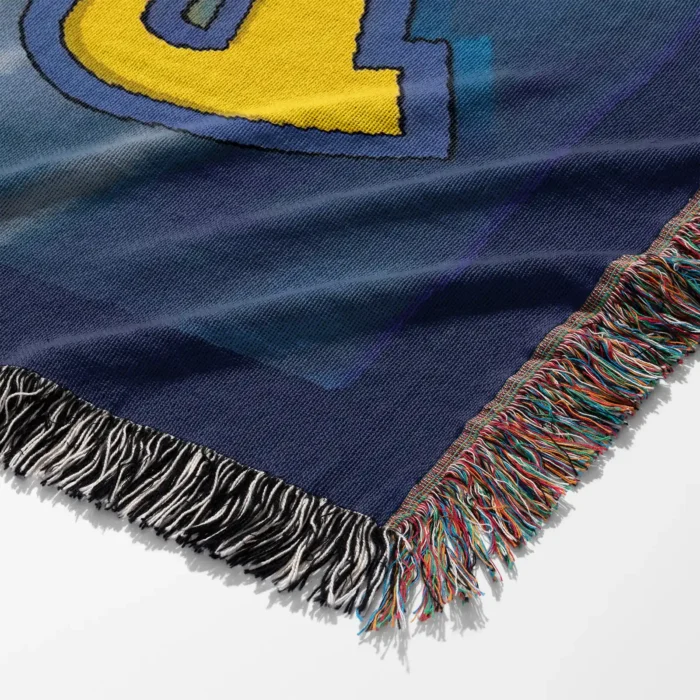Poke Card Back Woven Tapestry Throw Blanket – Unique Collectible Wall Art, Room & Home Decor - Image 6