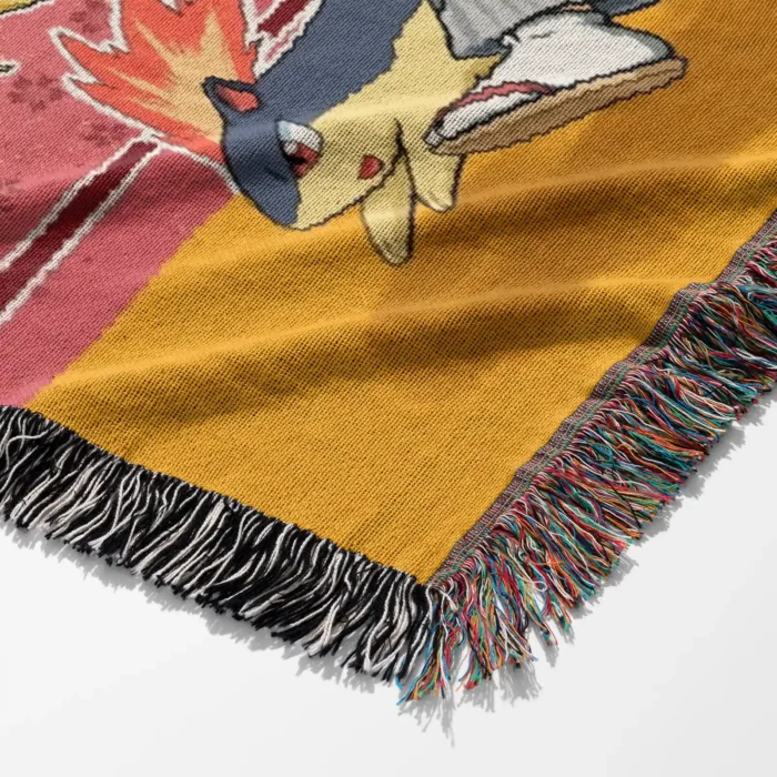 Poke Woven Tapestry Throw Blanket – Stylish Home Decor, Room & Wall Art, Pokemon Fan Favorite - Image 6