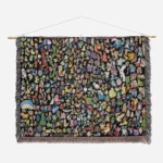 Poke Woven Tapestry Throw Blanket – Vibrant Wall Art, Cozy Room & Home Decor, Collectible Throw - Image 2