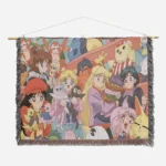 Sailor Woven Tapestry Throw Blanket – Classic Wall Art, Magical Girl Room & Home Decor - Image 2