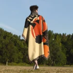 Samurai Woven Tapestry Throw Blanket – Hip-Hop Inspired Wall Art, Room & Home Decor - Image 5