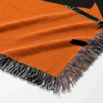 Samurai Woven Tapestry Throw Blanket – Hip-Hop Inspired Wall Art, Room & Home Decor - Image 6