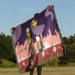 Soul Woven Tapestry Throw Blanket – Bold Wall Art, Room & Home Decor, Stylish Accent - Image 3