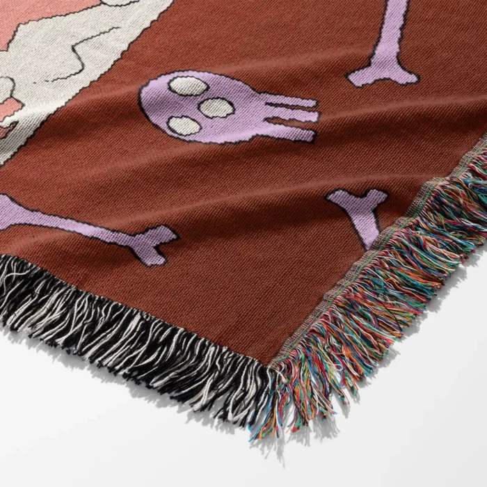 Soul Woven Tapestry Throw Blanket – Bold Wall Art, Room & Home Decor, Stylish Accent - Image 6