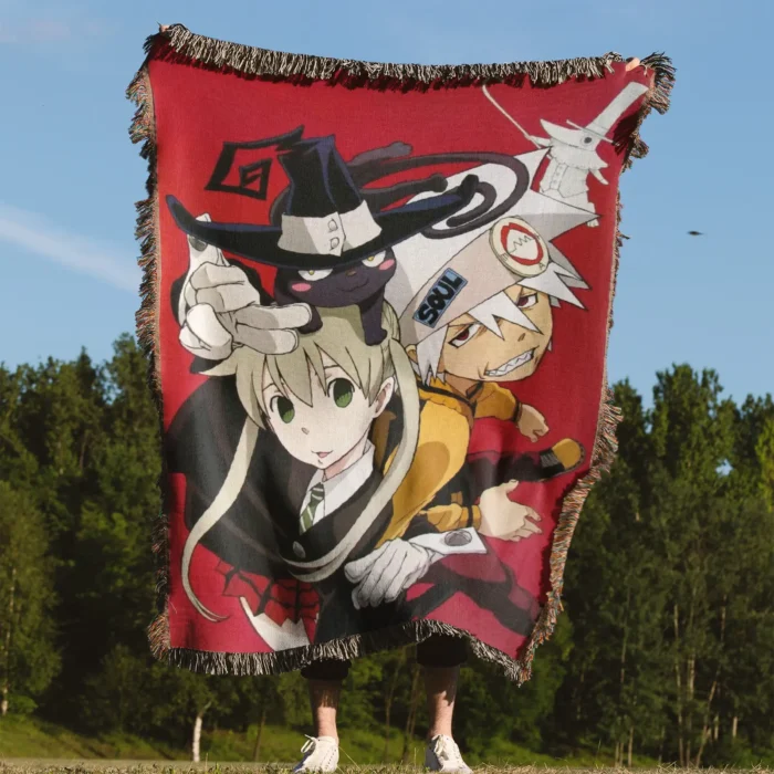 Soul Woven Tapestry Throw Blanket – Unique Home Decor, Room & Wall Art, Collectible Gift - Image 4