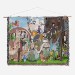My Neighbor Totoro Woven Tapestry Throw Blanket – Cozy Throw, Wall Art & Room Decor - Image 2
