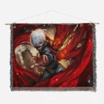 Ghoul Woven Tapestry Throw Blanket – Edgy Wall Art, Room & Home Decor, Cozy Throw - Image 2