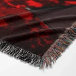 Ghoul Woven Tapestry Throw Blanket – Unique Home Accent, Room & Wall Art - Image 6