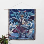 YGO Seto Kaiba Woven Tapestry Throw Blanket – Stylish Home Decor, Room & Wall Art, Collectible Gift - Image 2