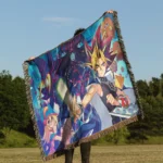 YGO Woven Tapestry Throw Blanket – Popular Room Accent, Cozy Throw & Wall Art - Image 3