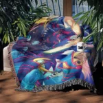 YGO Woven Tapestry Throw Blanket – Popular Room Accent, Cozy Throw & Wall Art - Image 4