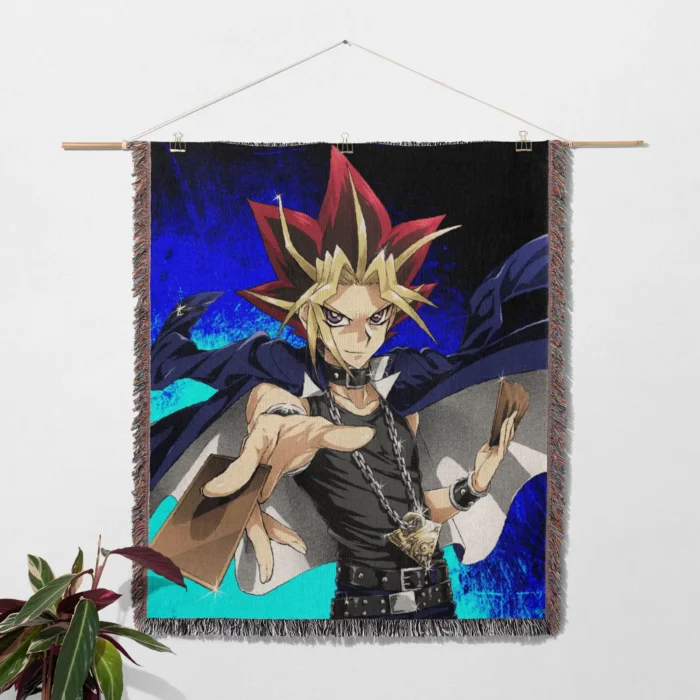YGO Woven Tapestry Throw Blanket – Wall Art, Home Decor & Room Accent, Perfect Gift - Image 2