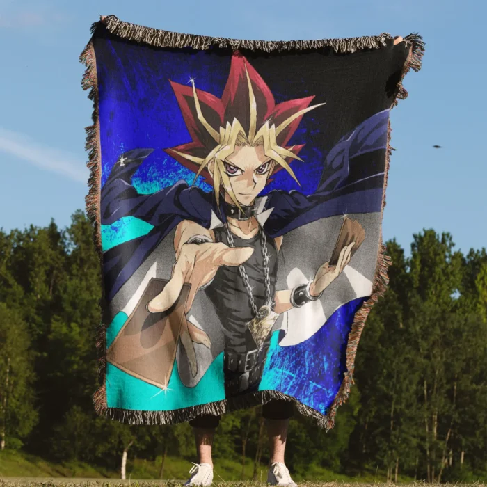 YGO Woven Tapestry Throw Blanket – Wall Art, Home Decor & Room Accent, Perfect Gift - Image 4