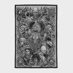 This *Attack on Titan* nine titans rug is a soft and stylish choice for gaming setups. A perfect gift for anime fans and collectors.