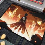 AOT Ruined City Rug – Unique Floor Rug for Anime-Themed Bedroom or Game Room - Image 4