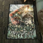 AOT Scouts and Titans Rug – Cool Gift for Gamers, Boys Room or Dorm - Image 4