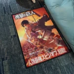 AOT Levi Ackerman Rug – Cool Decor Rug for Gamers, Teens, and Fans - Image 2