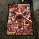 AOT Manga Anime Comic Cover Rug – Merch Rug for Boys Bedroom or Game Room - Image 4
