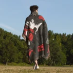 AOT Eren Yeager Woven Tapestry Throw Blanket – Epic Wall Rug, Home & Room Decor, Ideal Gift for Fans - Image 5