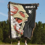 AOT Woven Tapestry Throw Blanket – Epic Wall Art, Room & Home Decor, Perfect Gift - Image 4