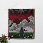 AOT Woven Tapestry Throw Blanket – Striking Wall Art, Cozy Room & Home Decor, Ideal Collectible Gift - Image 2